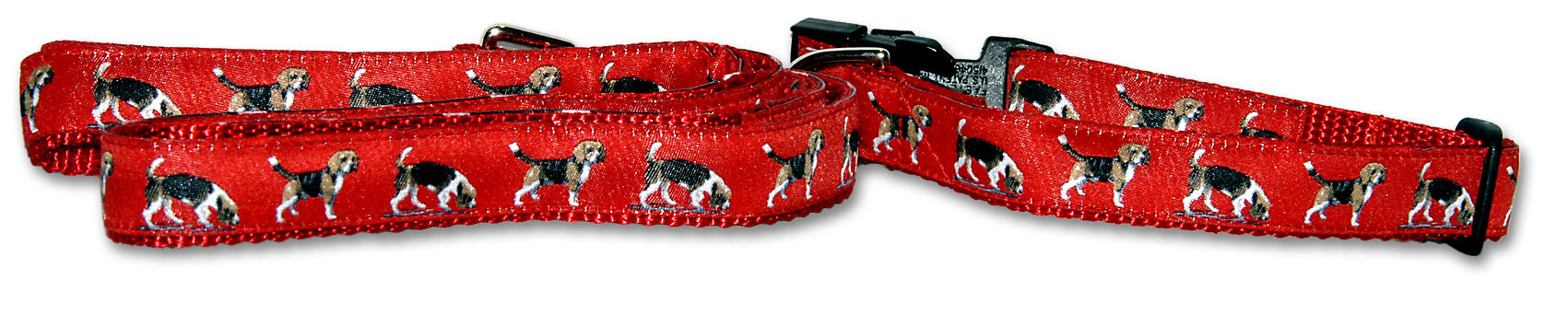 Dog Ink Collars Beagle Red