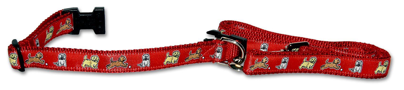 Dog Ink Collars Cairn Red