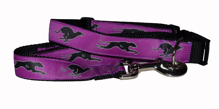 Dog Ink Collars Greyhound Purple