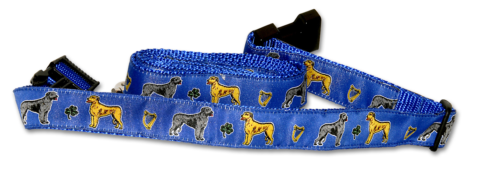 Dog Ink Collars Irish Wolfhoud Blue