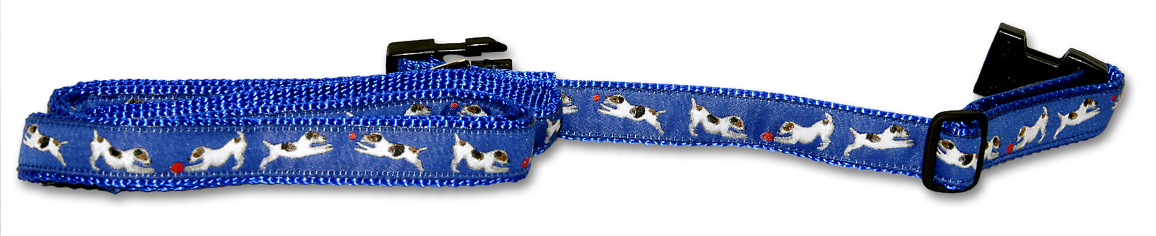 Dog Ink Collars Jack Russell Blue