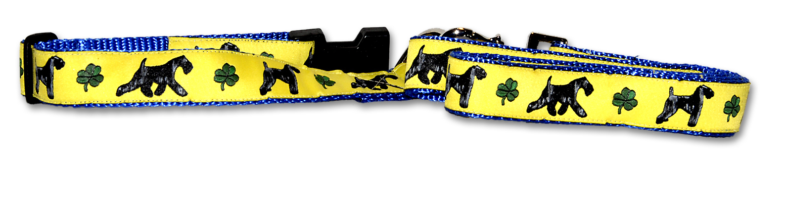 Dog Ink Collars Kerry Blue Terrier Yellow