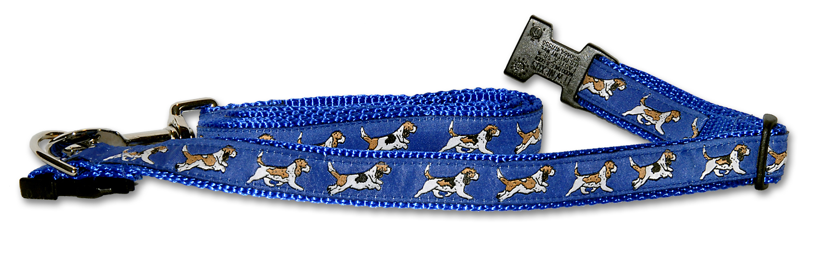 Dog Ink Collars PBGV Blue