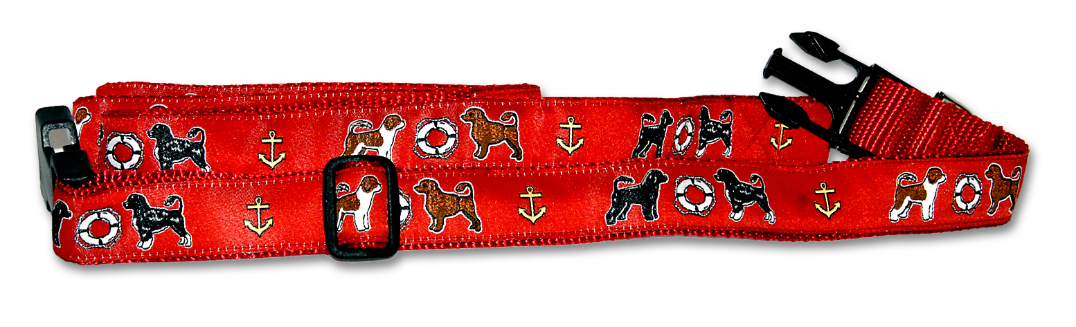 Dog Ink Collars Portuguese Water Dog Red
