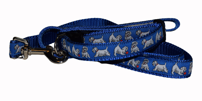 Dog Ink Collars Sealyham Blue